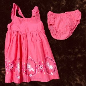Gymboree Sun Dress with diaper cover